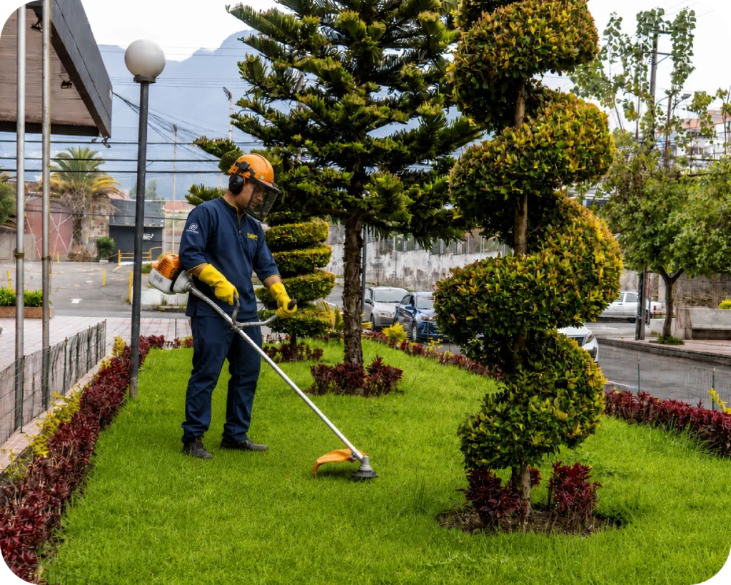 Servicio de jardinería de Ecuador Limpio